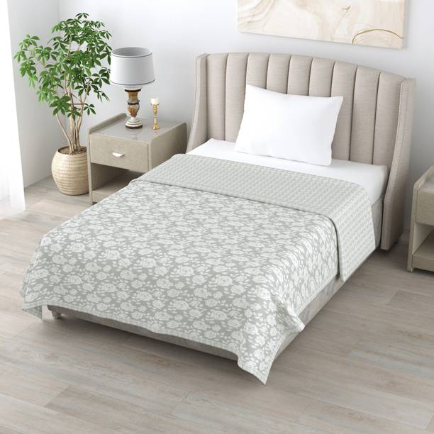 CHICERY Floral Double Dohar for  AC Room