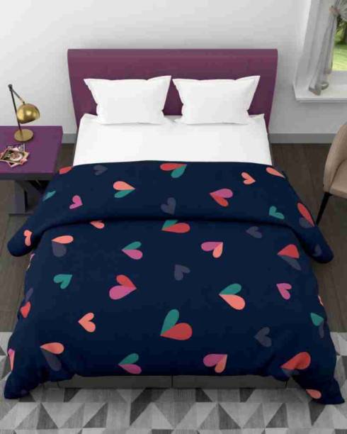 Comfowell Printed Single Quilt for  Heavy Winter
