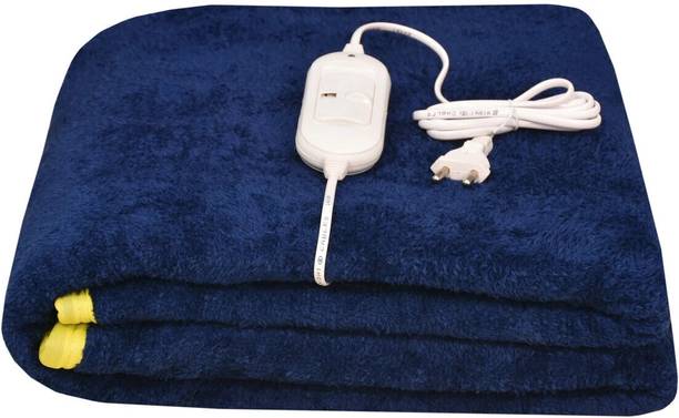 ARCOVA HOME Solid Single Electric Blanket for  Heavy Winter