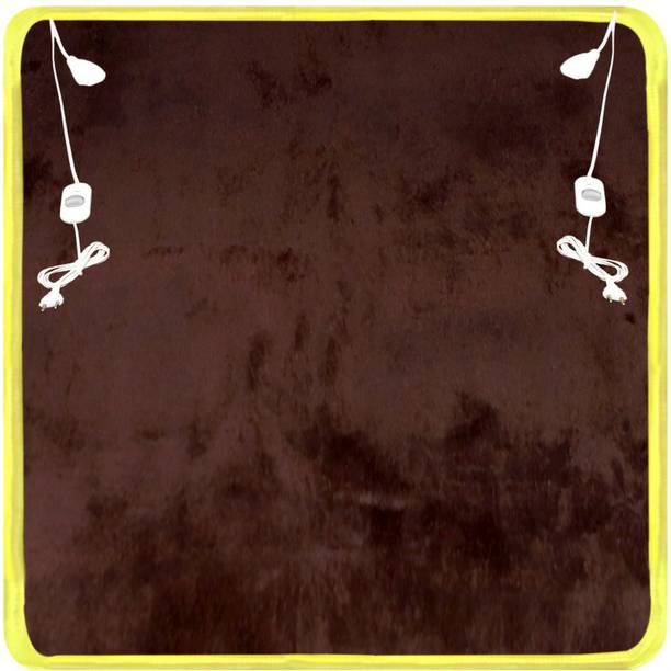 ARCOVA HOME Solid Double Electric Blanket for  Heavy Winter