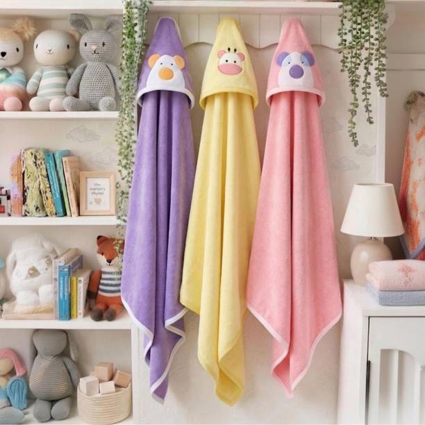 BABY ZONE Microfiber 200 GSM Bath Towel
