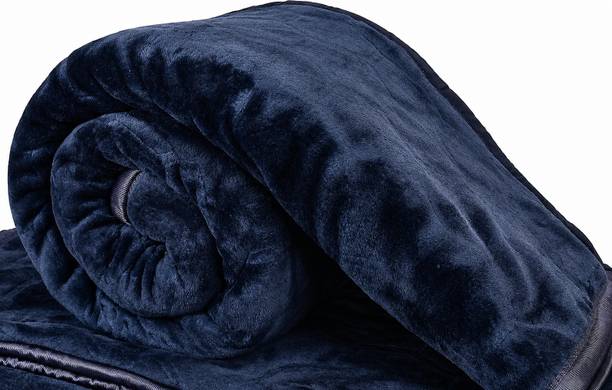SANJAYSUNIL Solid Single Mink Blanket for  Heavy Winter