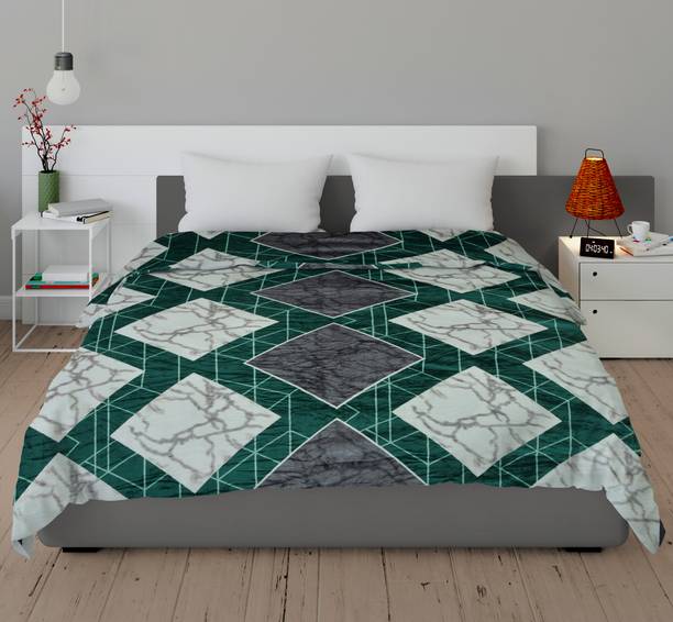 SPANGLE Striped King Coral Blanket for  Mild Winter