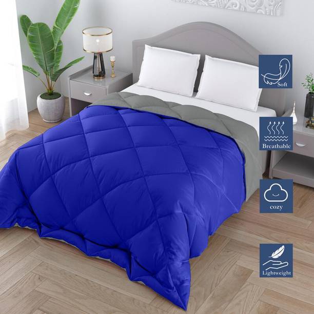 CHICERY Solid Single Comforter for  Heavy Winter
