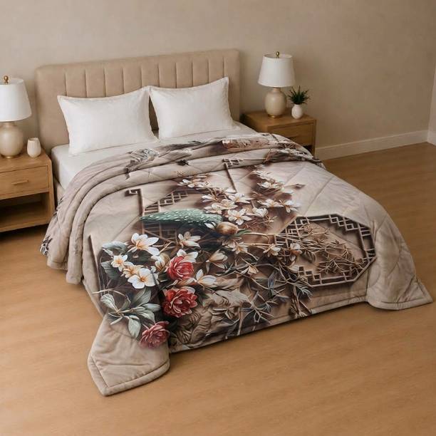 Signature 3D Printed Double Comforter for  All Season