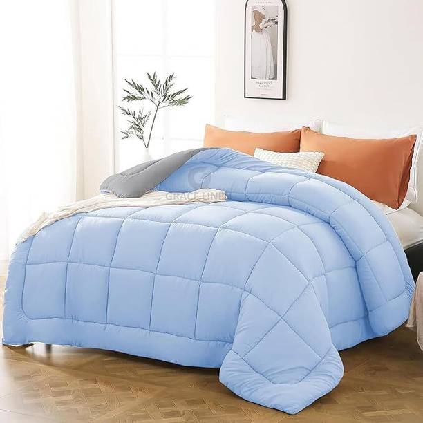 Relaxfeel Solid Double Comforter for  Heavy Winter
