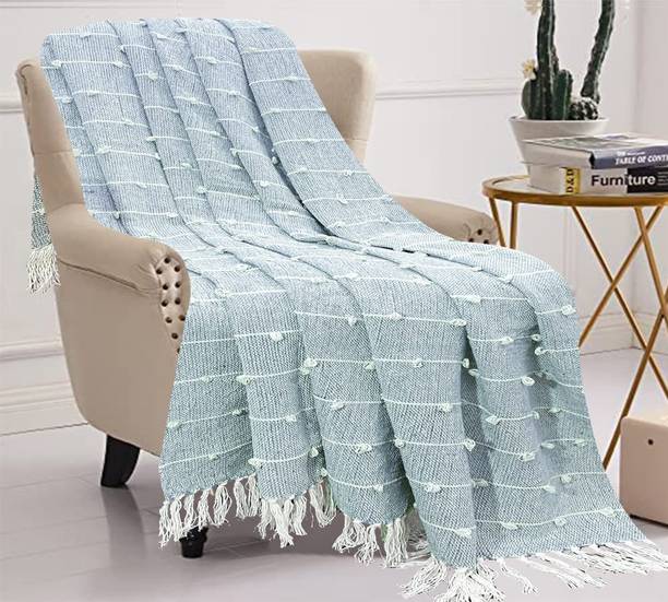 SAJAVAT HOME Printed Double Throw for  AC Room