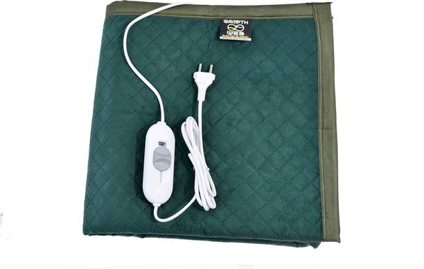 Warmth WEB Solid Single Electric Blanket for  Mild Winter