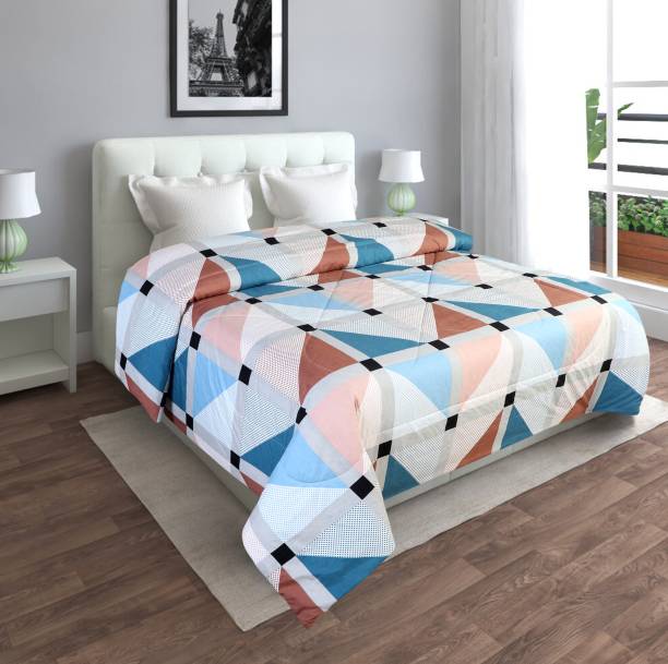 Homerica Printed Double Comforter for  AC Room