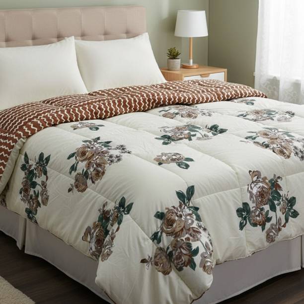 Florida Floral Double Comforter for  AC Room