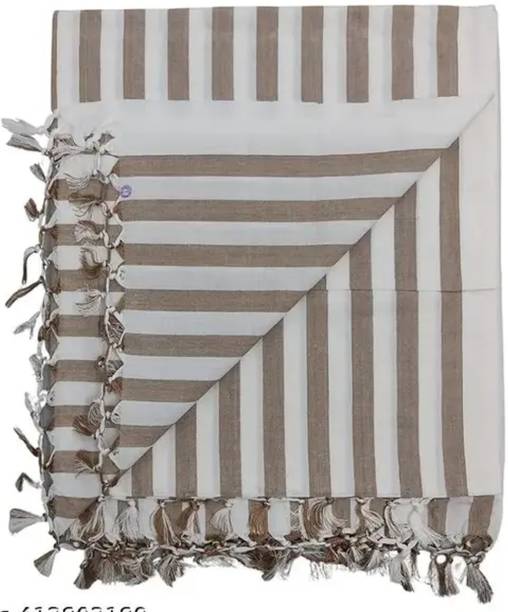 Manikant Handloom Striped Single Electric Blanket for Mild Winter