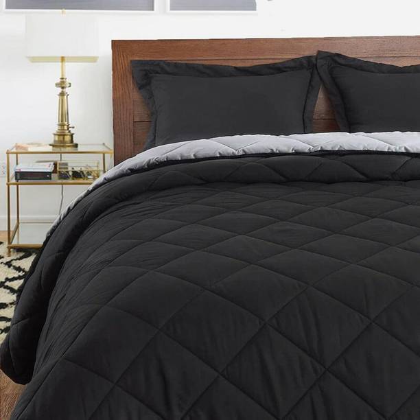 Febriva Solid Double Comforter for  Heavy Winter