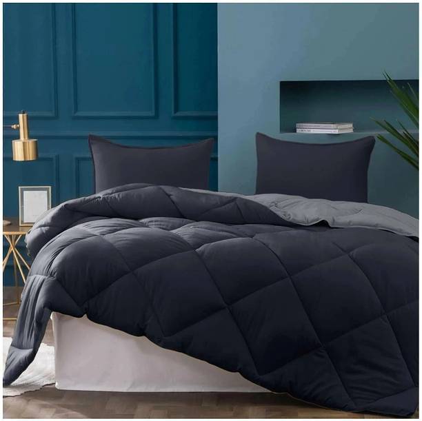 Dream Homme Solid Single Comforter for  AC Room