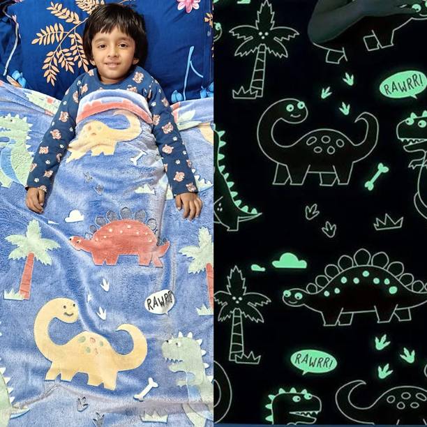 Famyo Self Design Queen AC Blanket for  Mild Winter