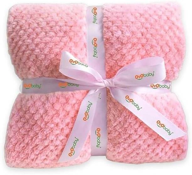 Oyo Baby Printed Single Fleece Blanket for  AC Room