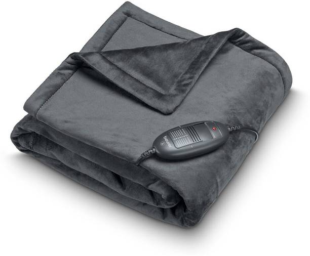 Beurer Solid Single Electric Blanket for  AC Room
