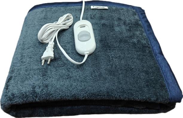 Tapish Solid Single Electric Blanket for Mild Winter
