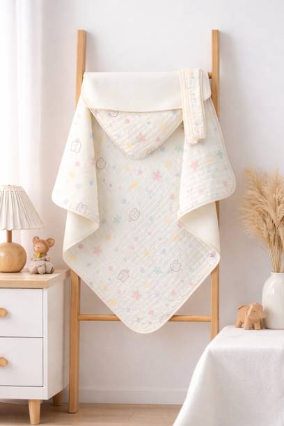 KAMROPINE Printed Crib AC Blanket for  AC Room