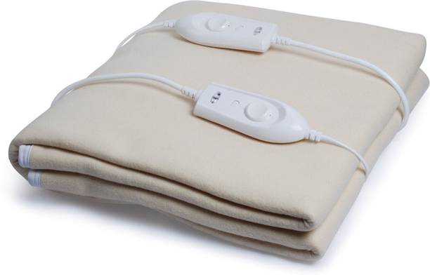 Expressions Solid Double Electric Blanket for  Heavy Winter