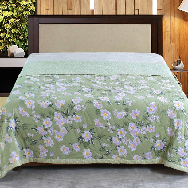 Steelbird Floral King Comforter for  AC Room