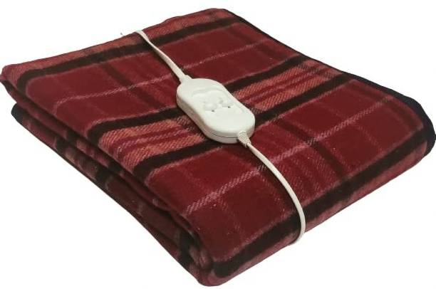 Krien care Self Design Double Electric Blanket for  Heavy Winter