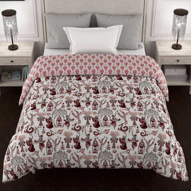 BELLA CASA Printed Single Quilt for  Mild Winter