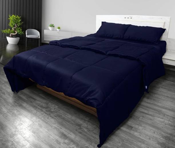 CLOUD FINO Solid King Quilt for Mild Winter