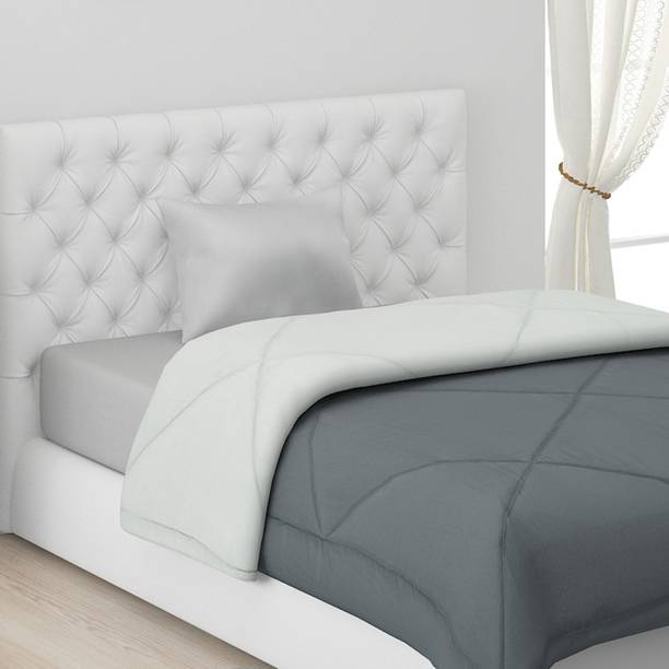 MONTE CARLO Solid Single Comforter for  Mild Winter