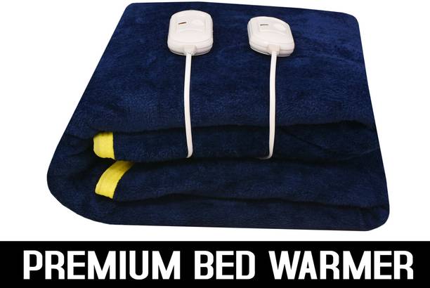 ARCOVA HOME Solid Double Electric Blanket for  Heavy Winter