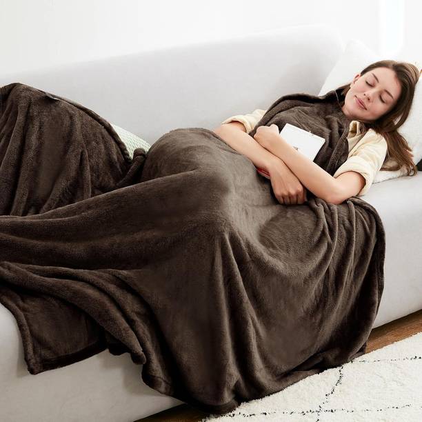 AMBERBLISH HOMES Solid Double AC Blanket for  Mild Winter