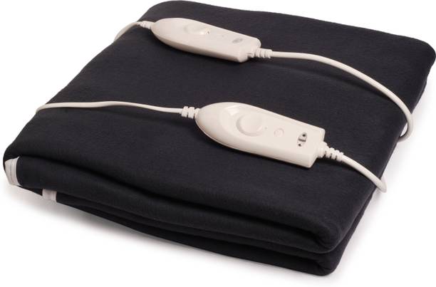 Expressions Solid Double Electric Blanket for  Heavy Winter