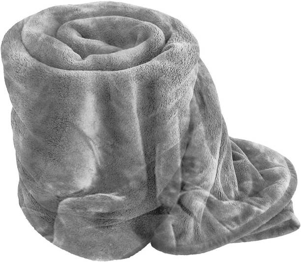 RIAN Solid Single Mink Blanket for  Heavy Winter
