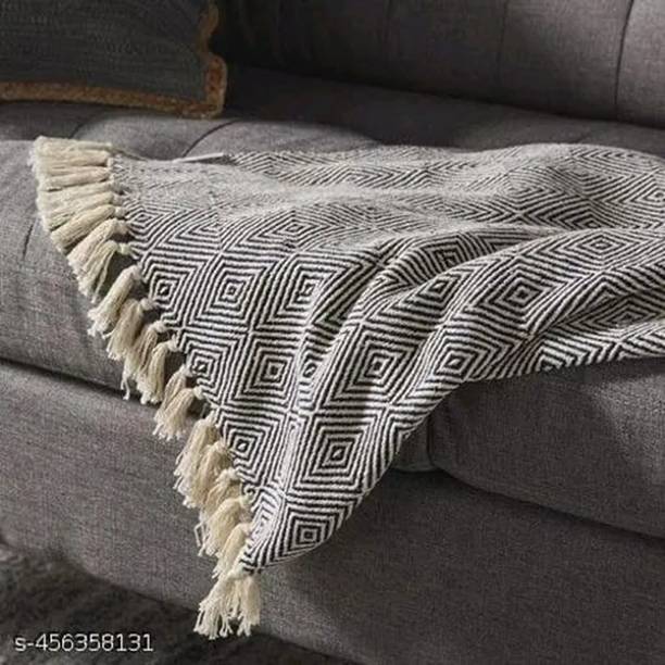 PLUTOHOME Geometric Double Throw for  All Season