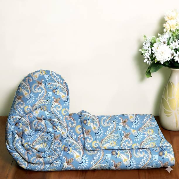 Home Stylish Floral Double AC Blanket for  Heavy Winter