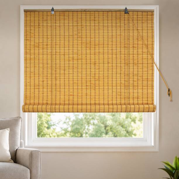 Hippo Roller Blind Cord Drawn On Window