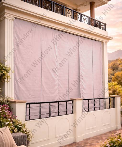 Prem WindowBlinds Hub Roller Blind Hand Drawn On Window