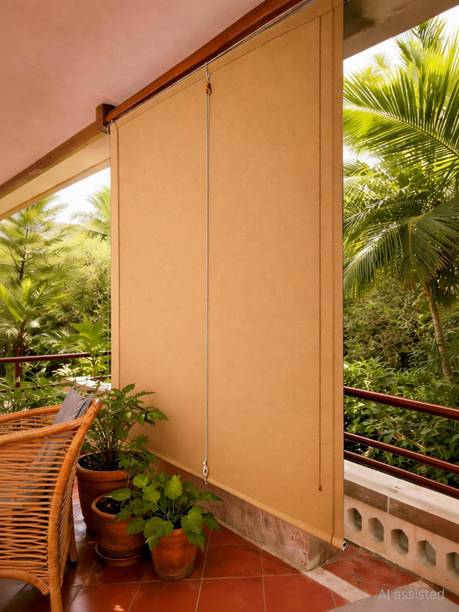 CURTANCRAFT Roller Blind Cord Drawn On Window