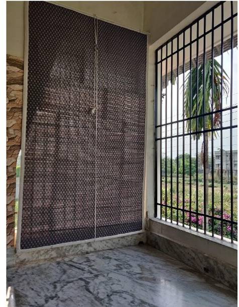 TCLPVC Roller Blind Hand Drawn On Ceiling