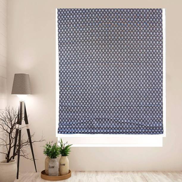 saini Roller Blind Hand Drawn In Window