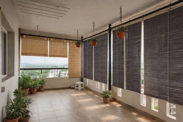 TCLPVC Double Roller Blind Cord Drawn On Ceiling