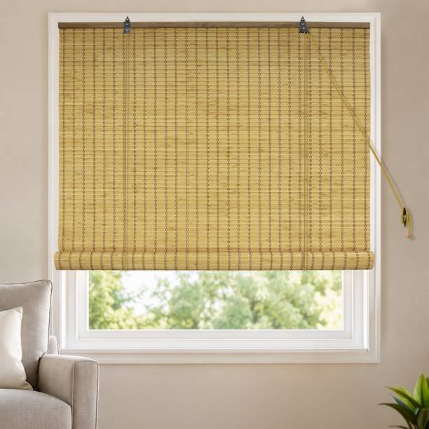 Hippo Roller Blind Cord Drawn On Window