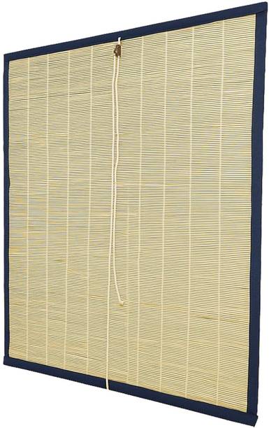 Bambooaura Roller Blind Hand Drawn In Window