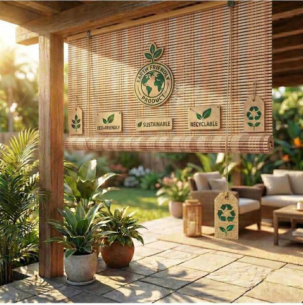 balkishan Roller Blind Cord Drawn On Window