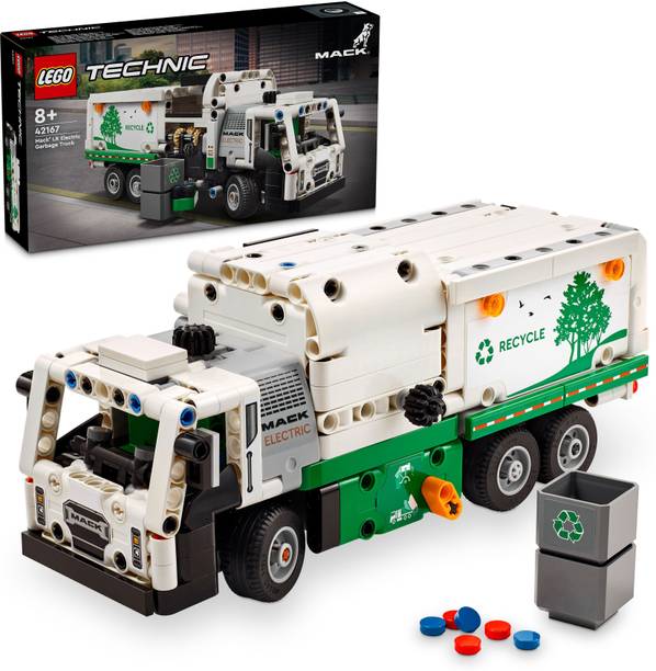LEGO Mack LR Electric Garbage Truck 42167