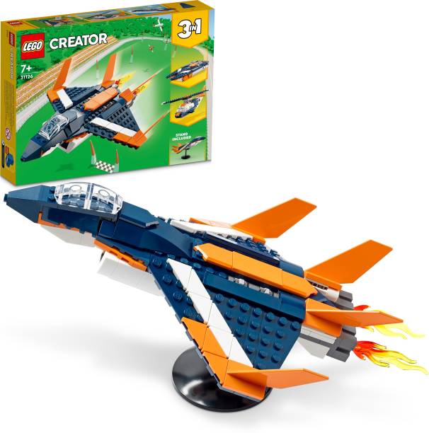 LEGO Creator 3-in-1 Supersonic Jet (215 Blocks)