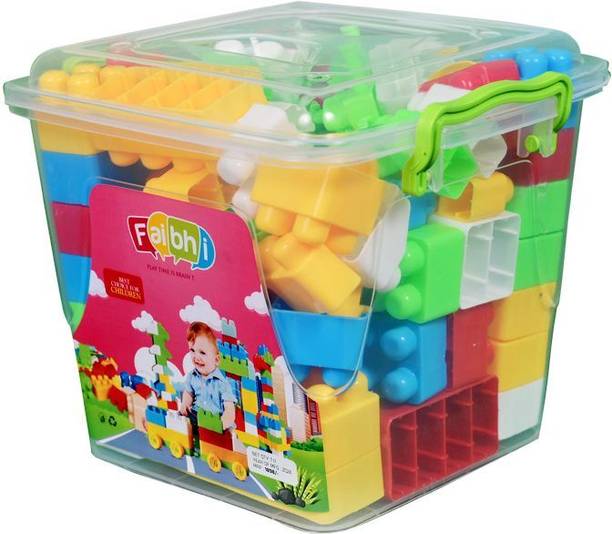 Faibhi MEGA Building Block Set with Storage Container.