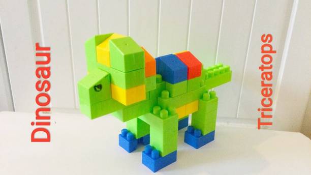 SATSUN ENTERPRISE Bricks Toys Sets with Wheel, Lego Blocks,Educational Toys for Kids 60 Pcs