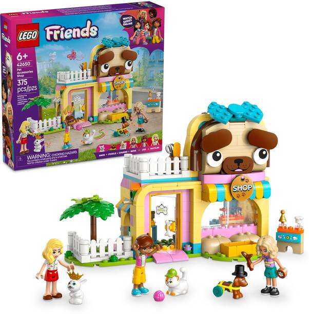 LEGO Friends Paisley's Room Building Toy - Pretend Play Set for Kids, Girls and Boys,