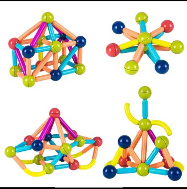 KAMMATESWARA Magnetic Blocks for Kids onstructing & Learning Builder Educational Kids