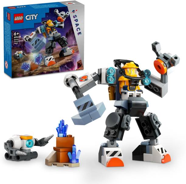 LEGO City Space Construction Mech Suit Toy 60428 (140 Pieces)